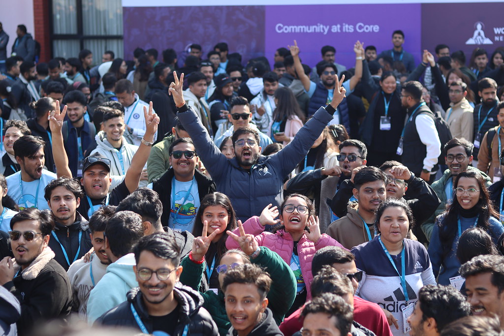 WordCamp Nepal 2024 attendees and speakers gathering